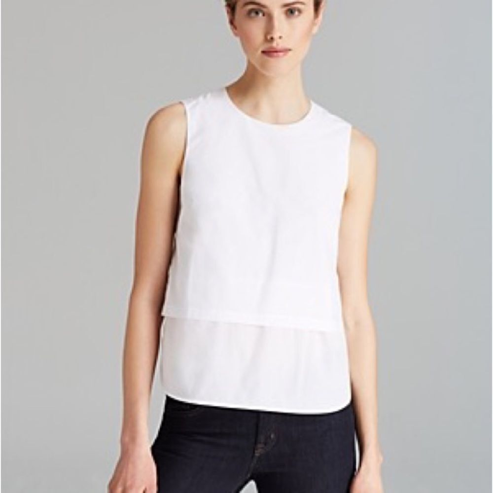 Theory Hodal Dress Top. Cotton . New